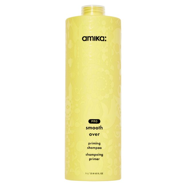 Amika Pro Smooth Over Frizz Fighting Treatment 6.7 fl.oz &amp; Shampoo Liter