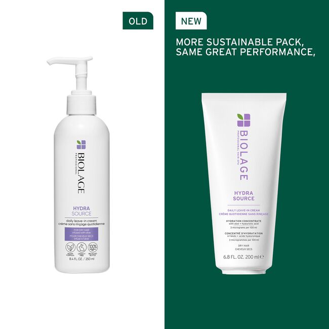 Biolage Spa HydraSource Leave In Cream for Dry Hair 6.8 fl oz