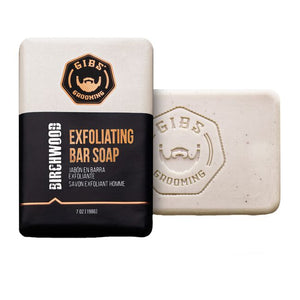 GIBS Birchwood Exfoliating Bar Soap 7 oz