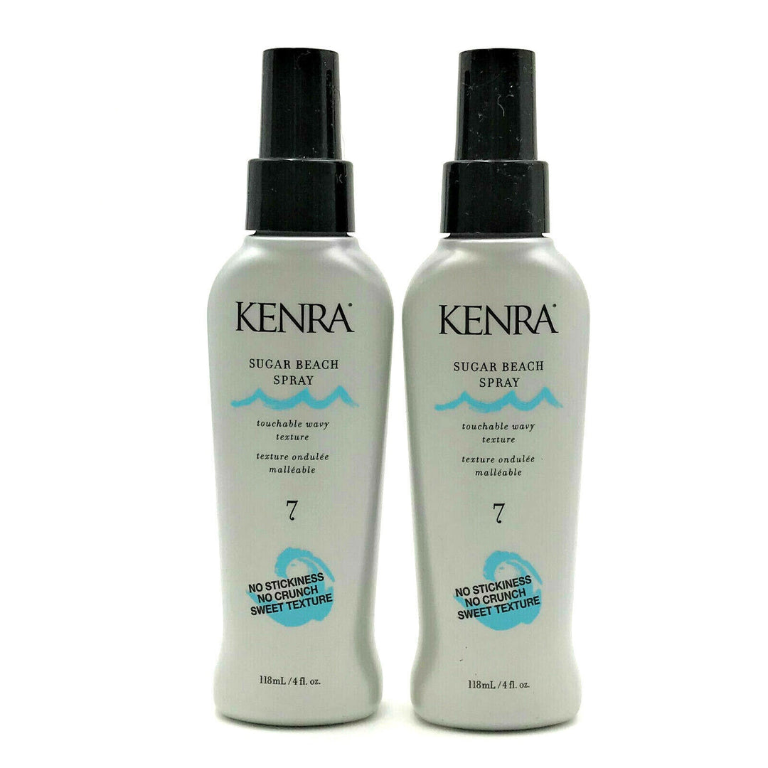 Kenra Sugar Beach Spray No Stickiness No Cruch Sweet Texture 4 oz-Pack of 2