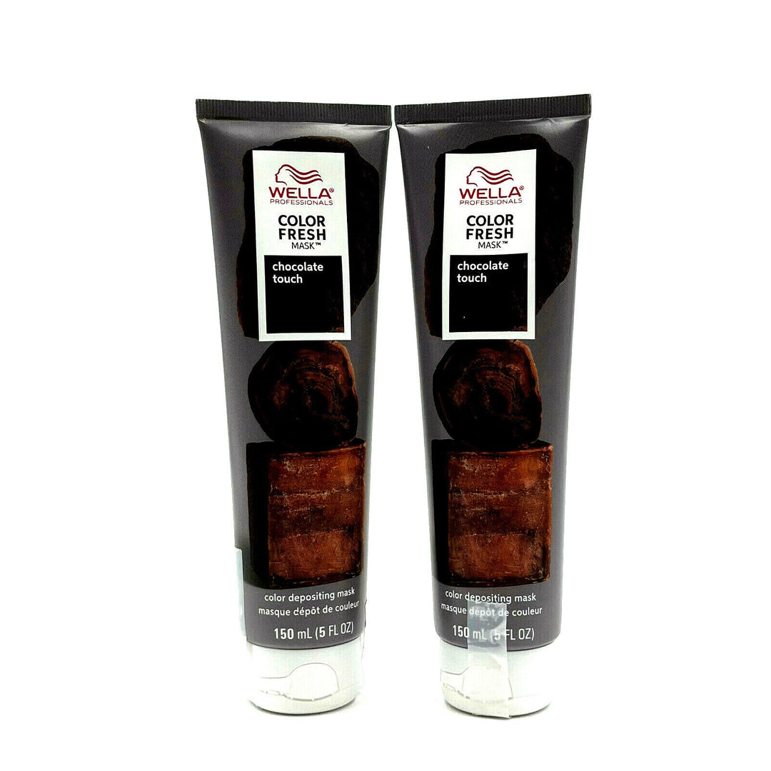 Wella Color Fresh Color Depositiong Mask Chocolate Touch 5 oz-2 Pack