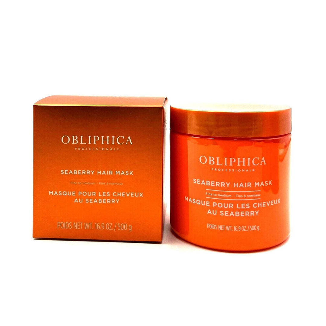 Obliphica Seaberry Hair Mask Fine To Medium Hair 16.9 oz