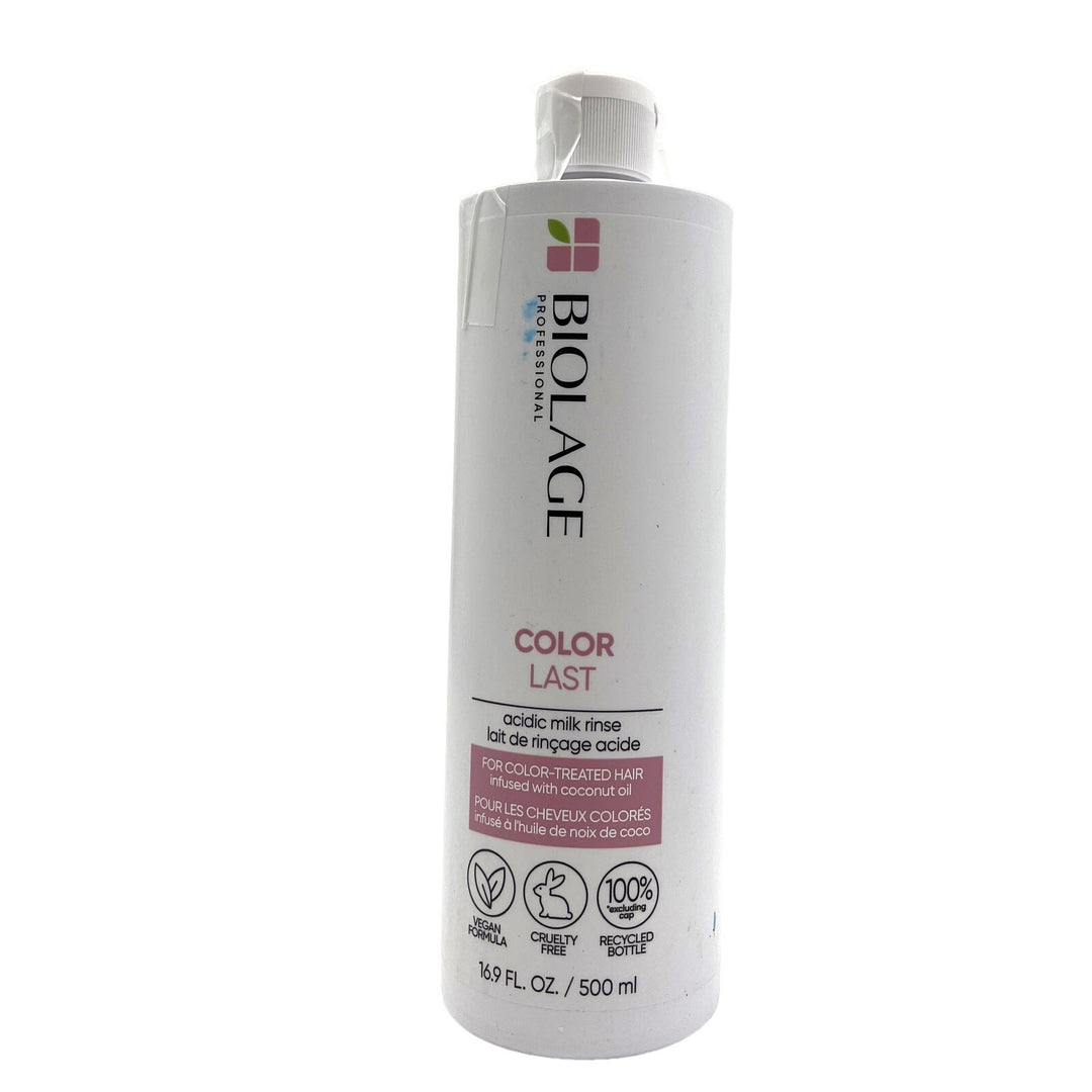 Biolage ColorLast Acidic Milk Rinse 16.9 fl.oz-New Package