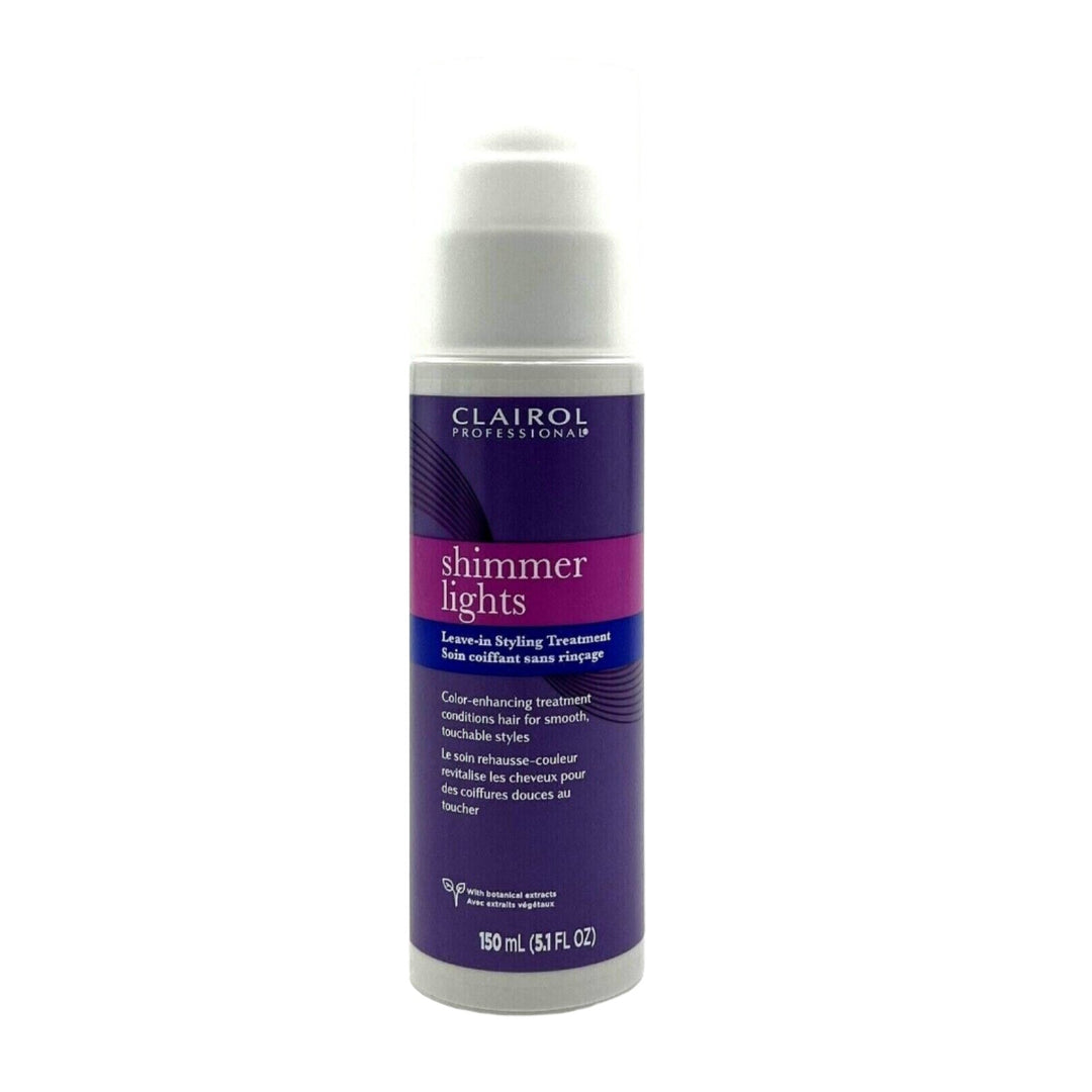 Clairol Shimmer Lights Leave In Styling Treatment Color-Enhancing 5.1 oz