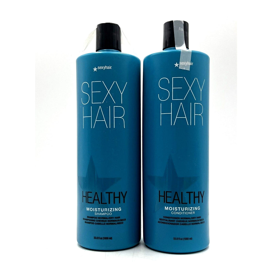 SexyHair Healthy Moisturizing Shampoo & Conditioner/Normal & Dry Hair 33.8 oz