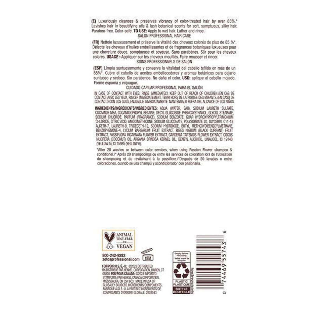 Bain De Terre Passion Flower Color Preserving Shampoo & Conditioner 13.5 oz Du