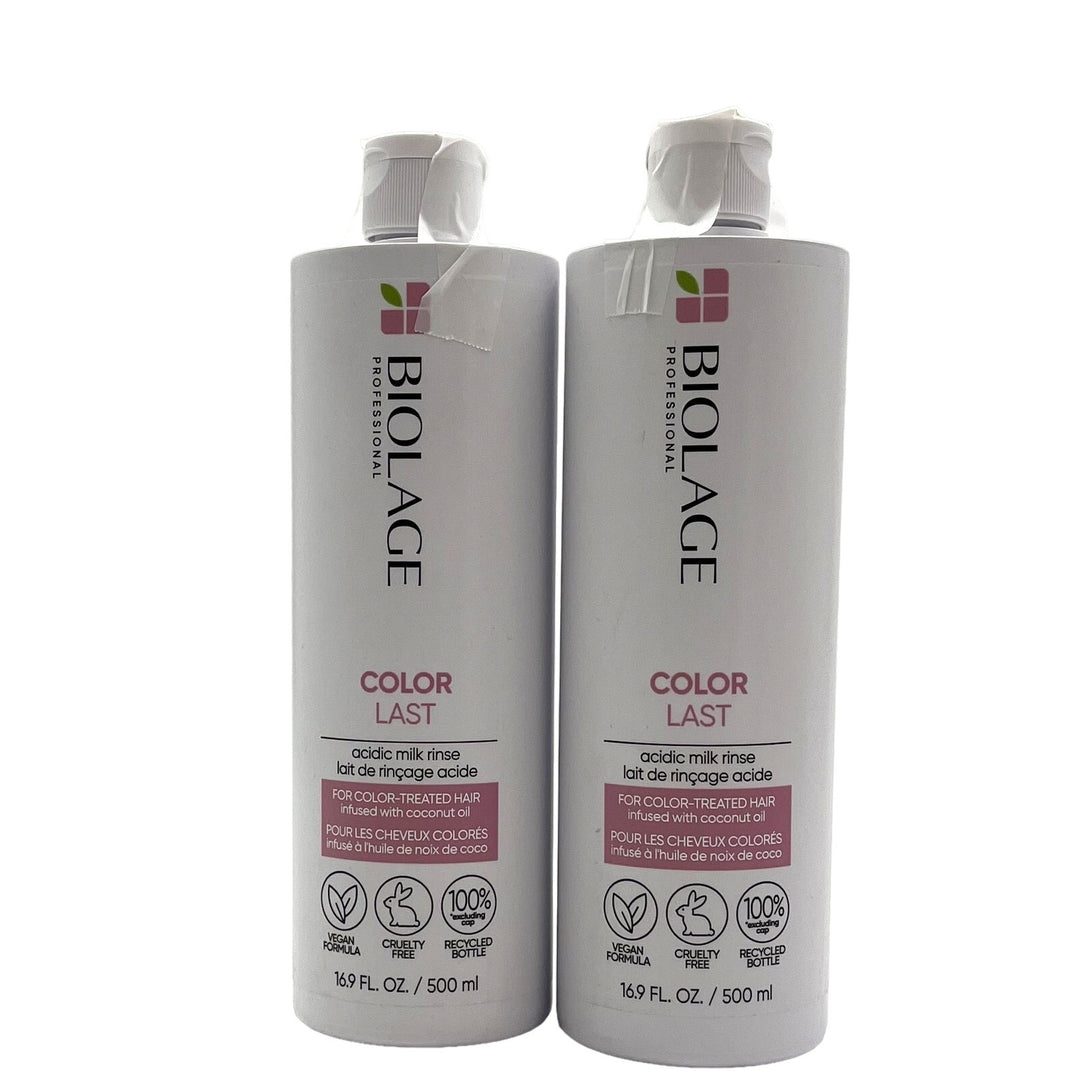 Biolage Color Last Acidic Milk Rinse 16.9 fl.oz-2 Pack