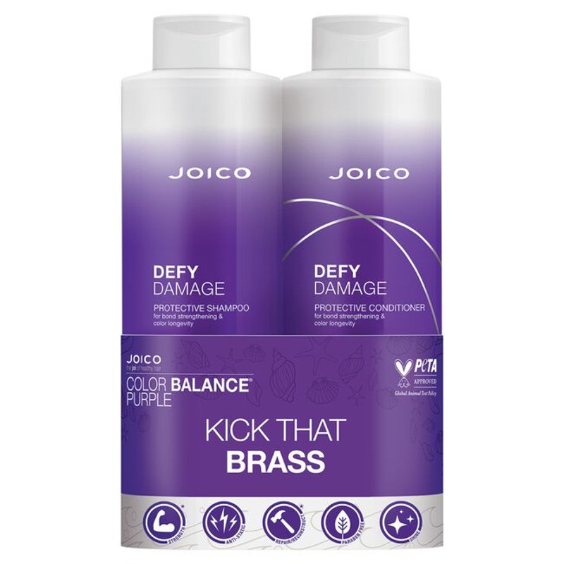 Joico Color Balance Purple Summer Protective Shampoo & Conditioner 33.8 oz Duo