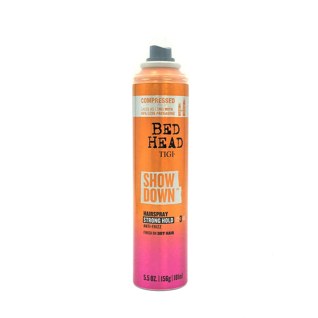 TIGI Bead Head ShowDown Anti-Frizz Hairspray Strong Hold 5.5 oz