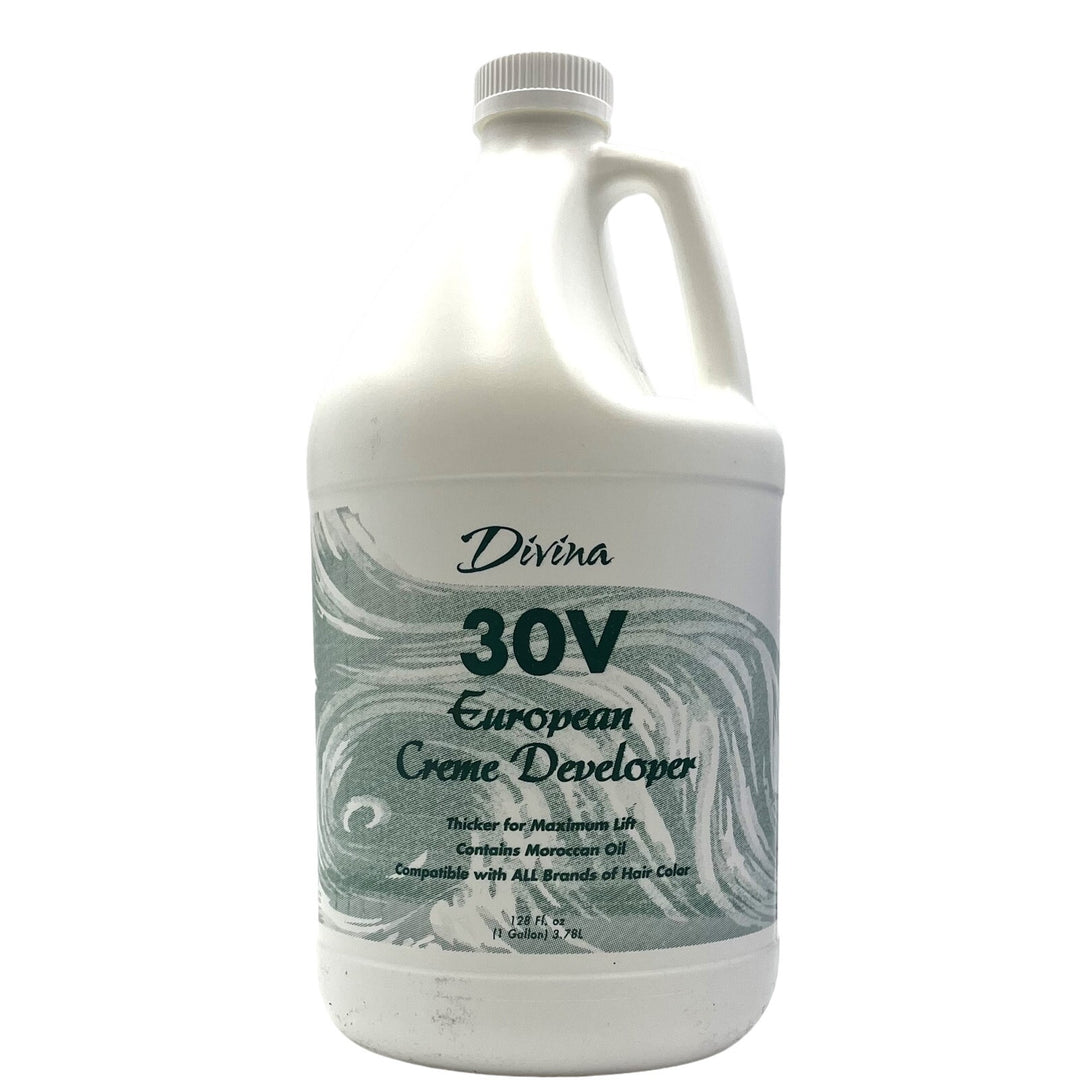 2X Divina European 30V Creme Developer Thicker For Max Lift Gallon