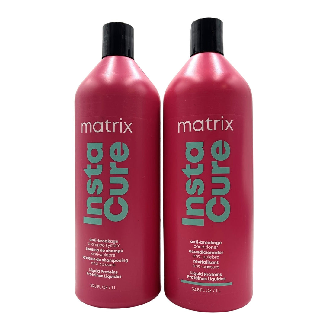 Matrix InstaCure Anti-Breakage Shampoo & Conditioner 33.8 fl.oz