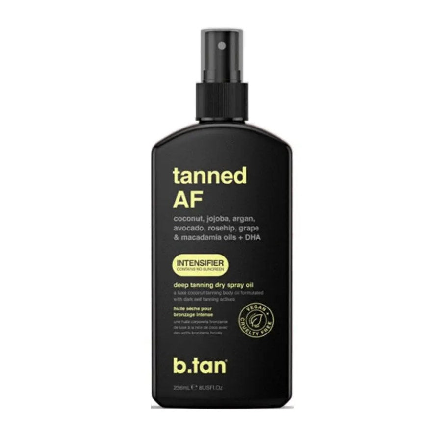 B.Tan Tanned Af Accelerator Tanning Oil 8 oz