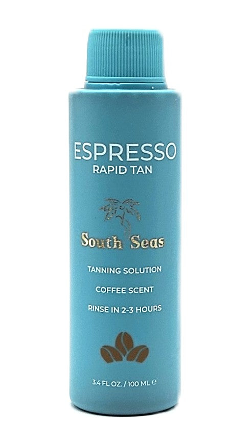 South Seas Expresso Rapid Tan Tanning Solution Coffee Scent 3.4 oz