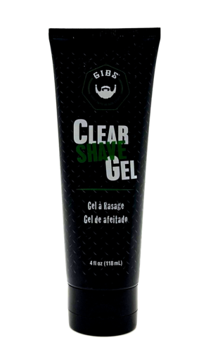 GIBS Clear Shave Gel 4 oz