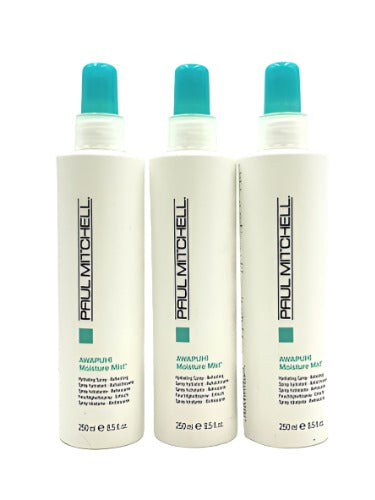 Paul Mitchell Awapuhi Moisture Mist Hydrating Spray-Refreshing 8.5 oz-3 Pack