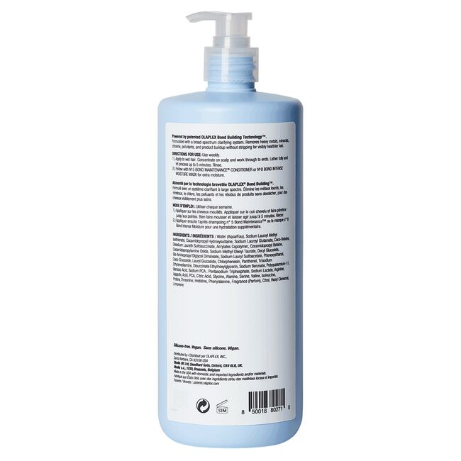 Olaplex No. 4C Bond Maintenance Clarifying Shampoo Deep Cleans, Softens 33.8 oz