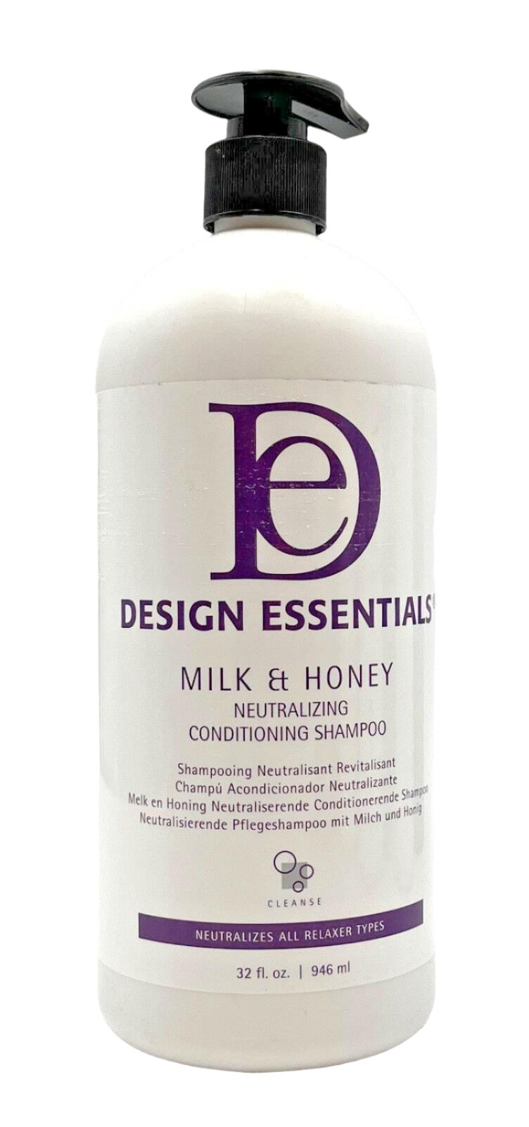 Design Essentials Milk & Honey Neutralizing Conditioning Shampoo 32 oz