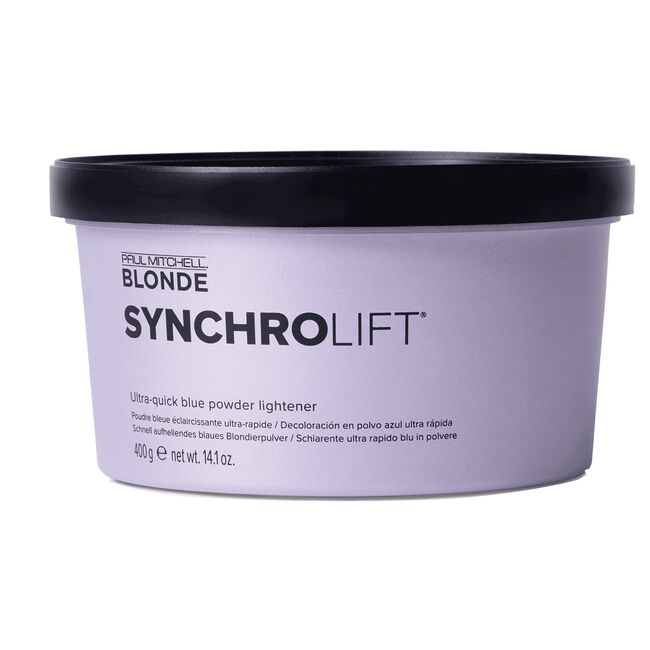 Paul Mitchell Blonde Synchro Lift Ultra Quick Blue Powder Lightener 14.1 oz