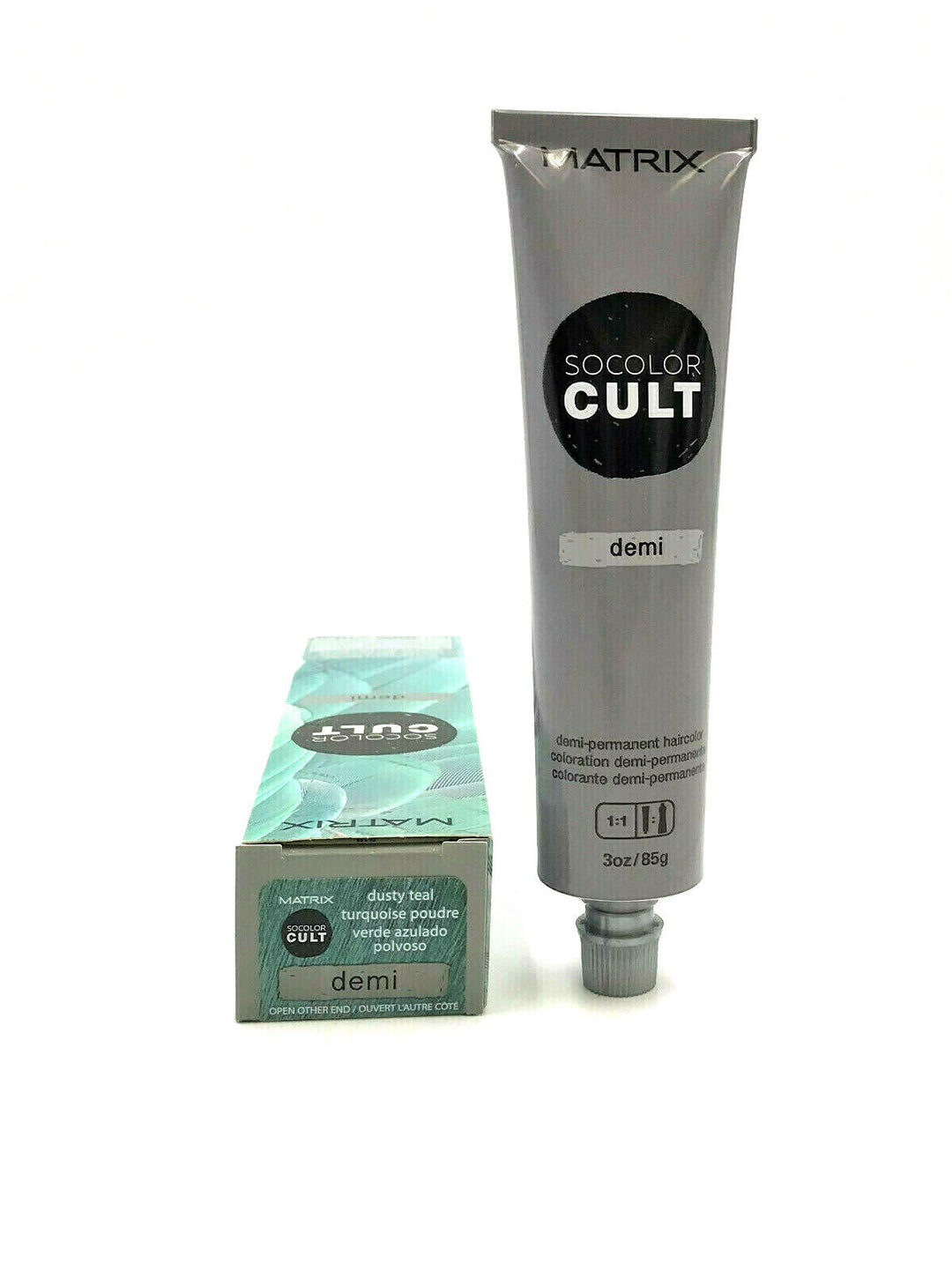 Matrix Socolor Cult Demi-Permanent Dusty Teal 3 oz