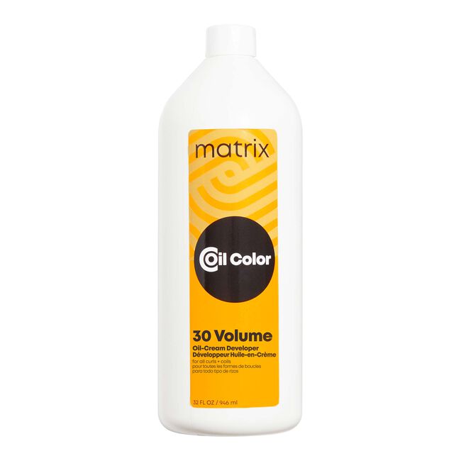 Matrix Coil Color 30 Volume Oil-Cream Developer 32 oz