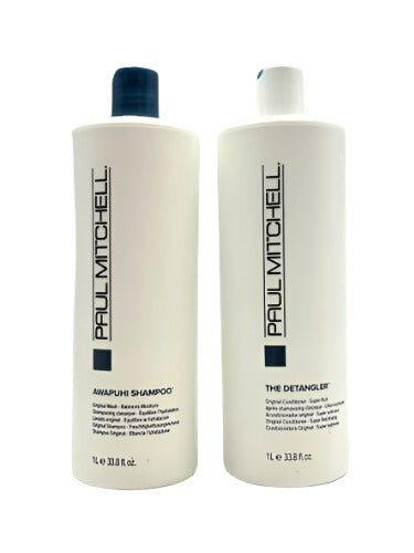 Paul Mitchell Original Awapuhi Shampoo & The Detangler Conditioner 33.8 oz