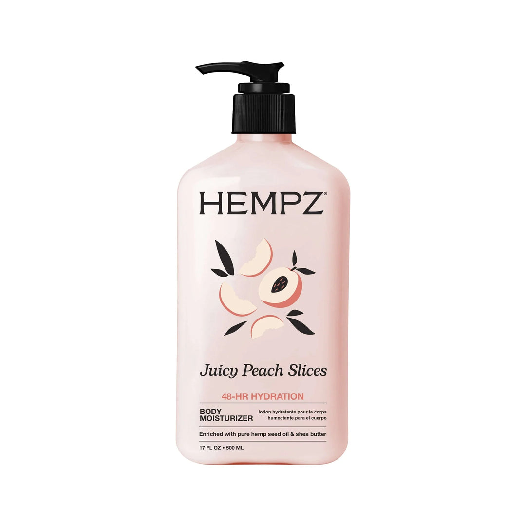 Hempz Juicy Peach Slices Lotion 17 oz-2 Pack