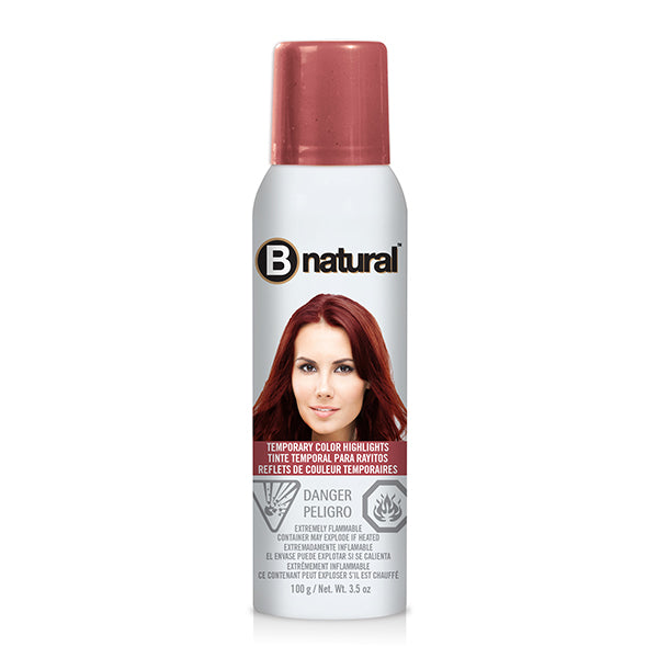 Jerome Russell B Natural Gentle Auburn Color Highlights Spray, 3.5 oz-3 Pack