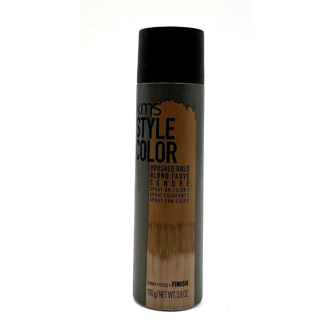 kms Style Color Brushed Gold Spray On Color 3.8 oz