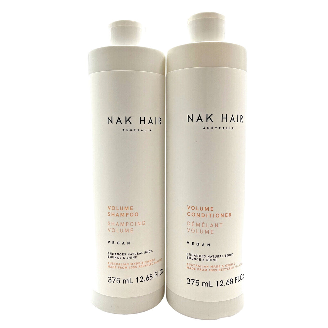 Nak Hair Australia Volume Shampoo & Conditioner 12.68 oz Duo