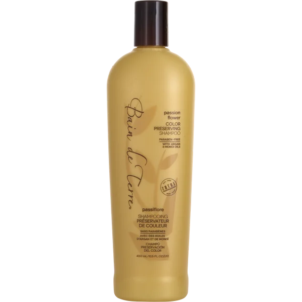 Bain De Terre Passion Flower Color Preserving Shampoo 13.5 oz