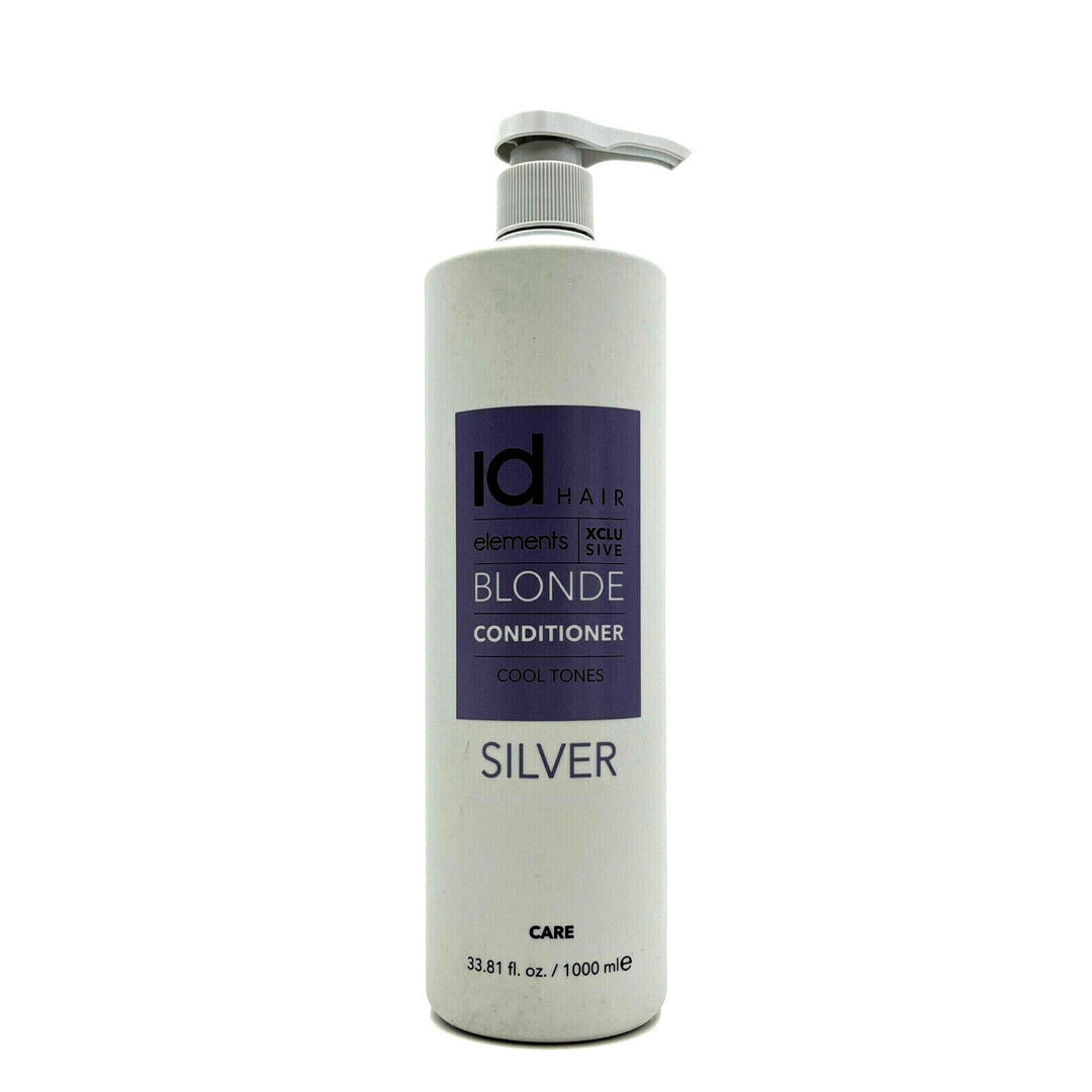 idHair Elements Xcluxive Blonde Conditioner Cool Tones Silver 33.8 oz