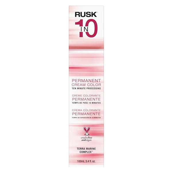 Rusk In 10 Permanent Cream Color, 3.4 oz-Choose Yours