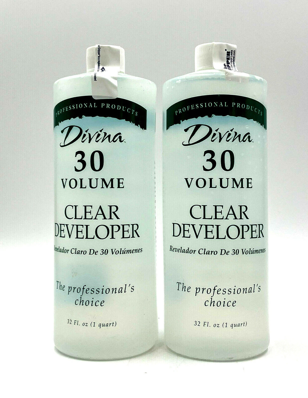 Divina The Professional's Choice 30 Volume Clear Developer 32 oz-2 Pack