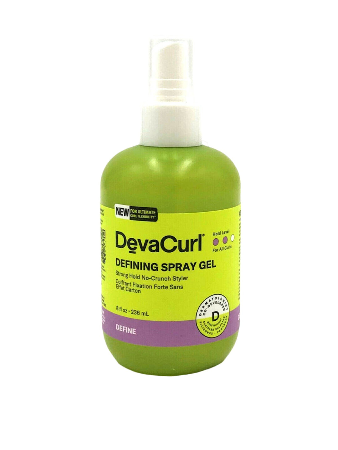 DevaCurl Defining Spray Gel Strong Hold No-Crunch Styler 8 oz