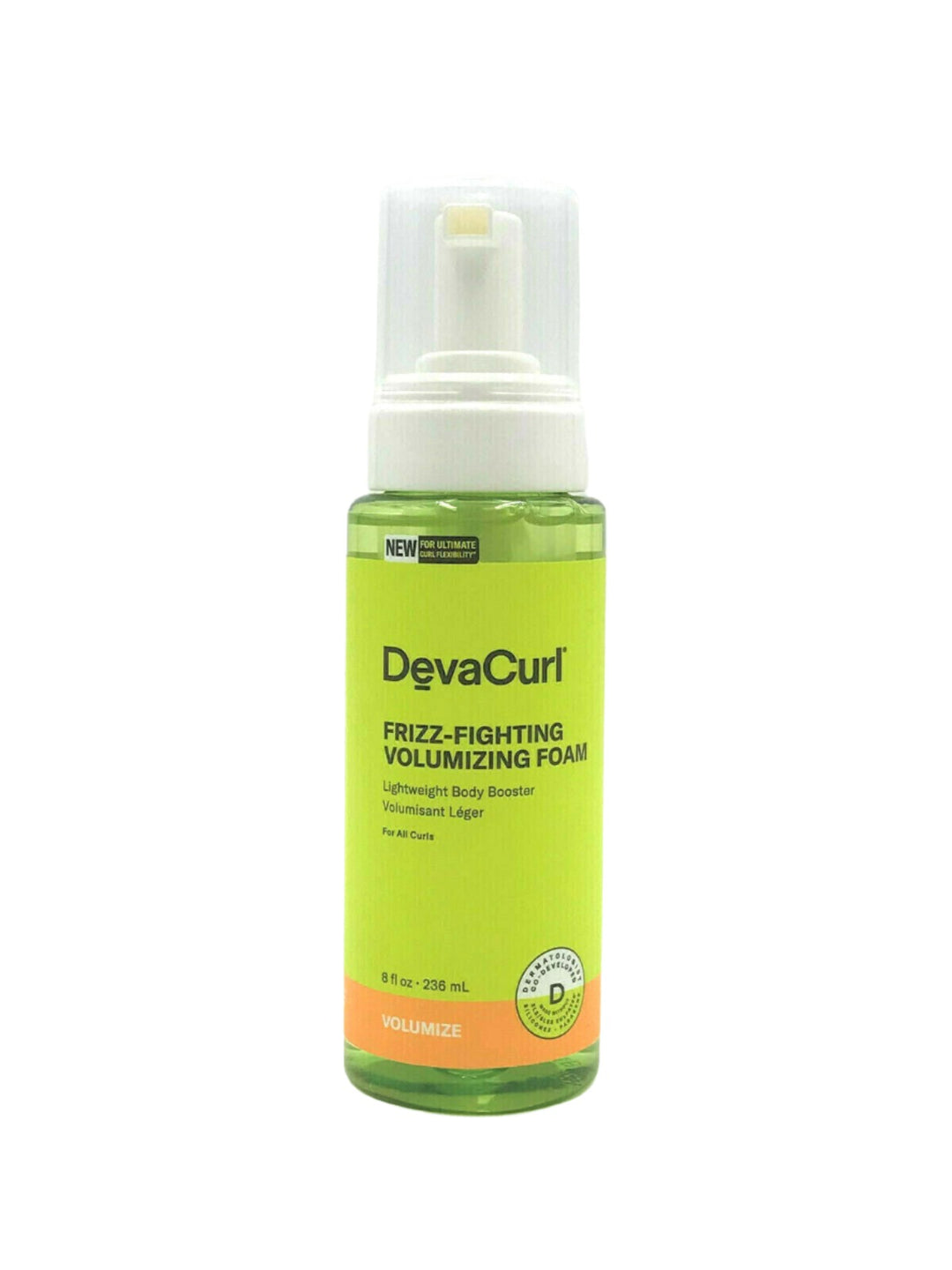 DevaCurl Frizz-Fighting Volumizing Foam Lightweight Body Booster 8 oz