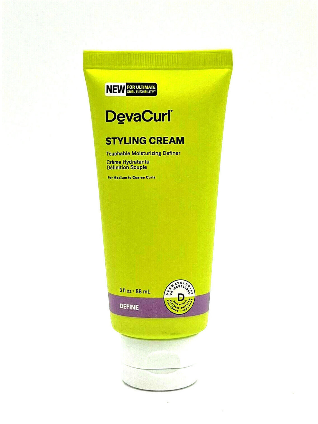 DevaCurl Styling Cream Touchable Moisturizing Definer 3 oz