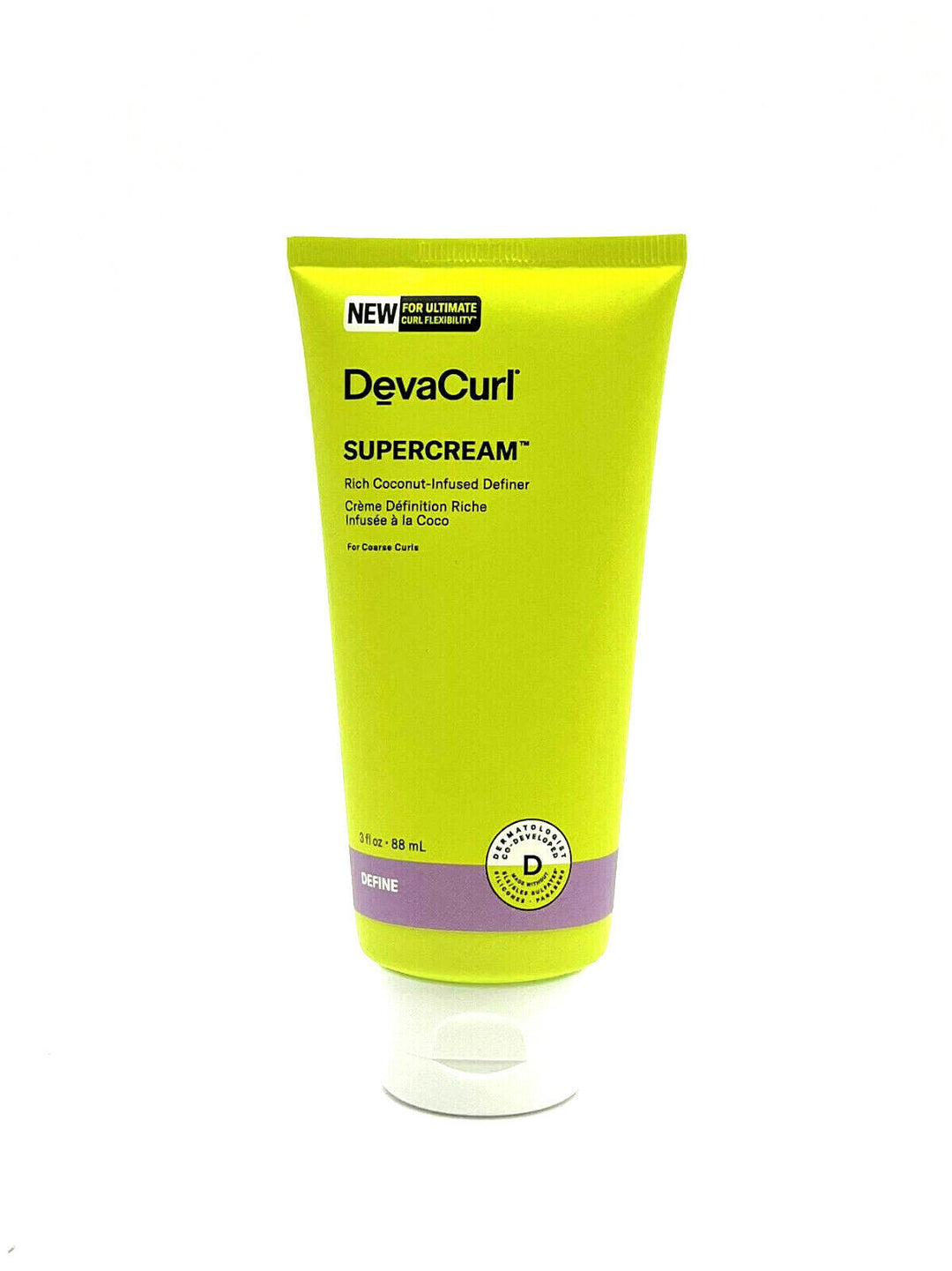 DevaCurl Supercream Rich Coconut-Infused Definer 3 oz