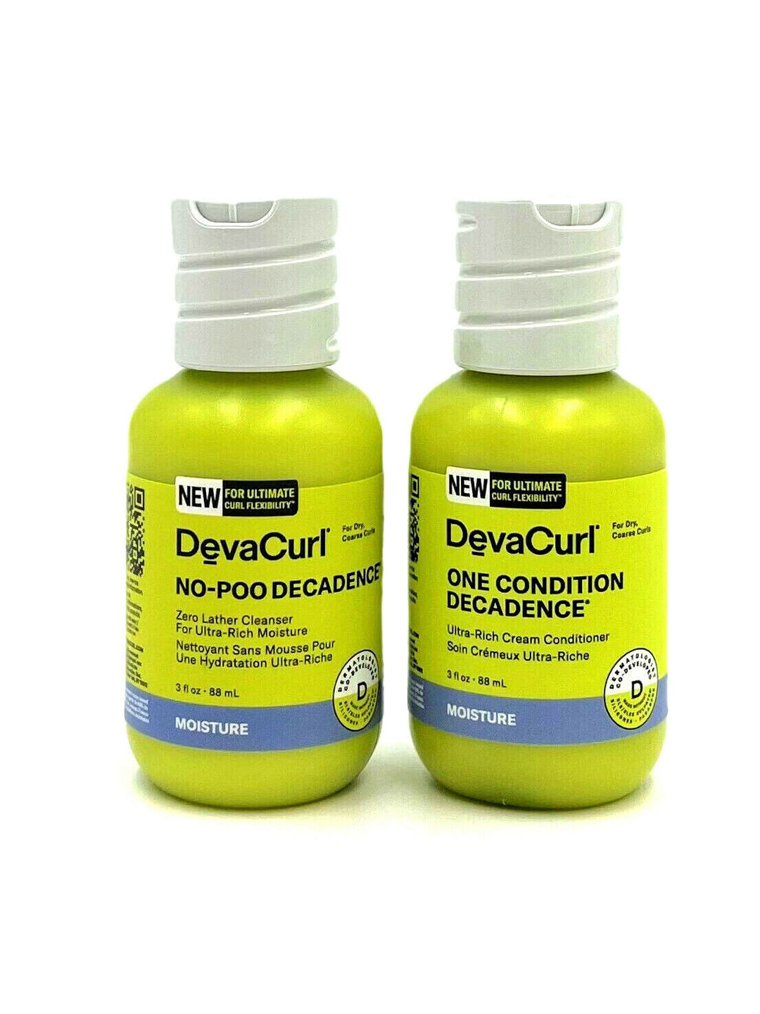 DevaCurl No-Poo Decadence & One Condition Decadence 3 oz Duo