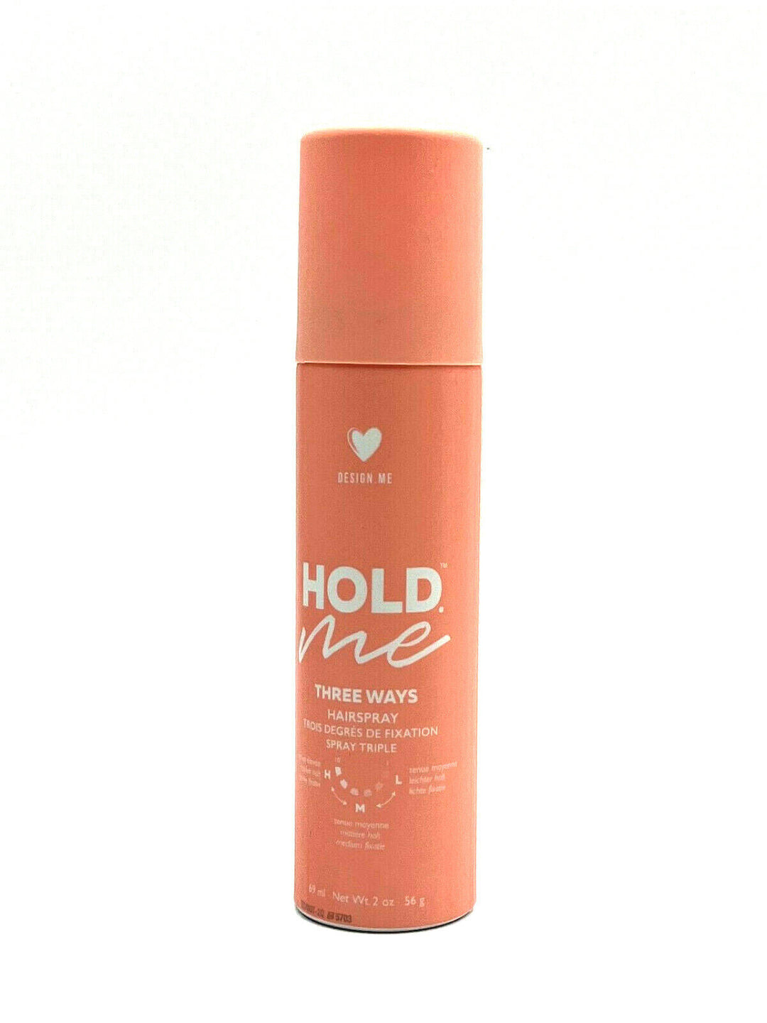 DesignMe Hold Me Three Ways Hairspray 2 oz