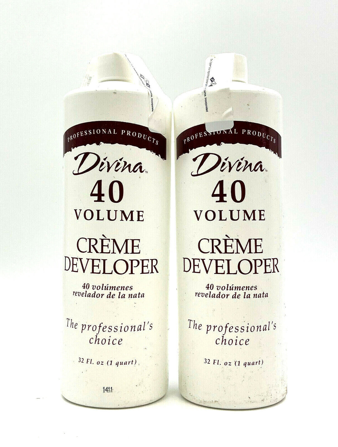 Divina 40 Volume Cream Developer The Professional's Choice 32 oz-2 Pack