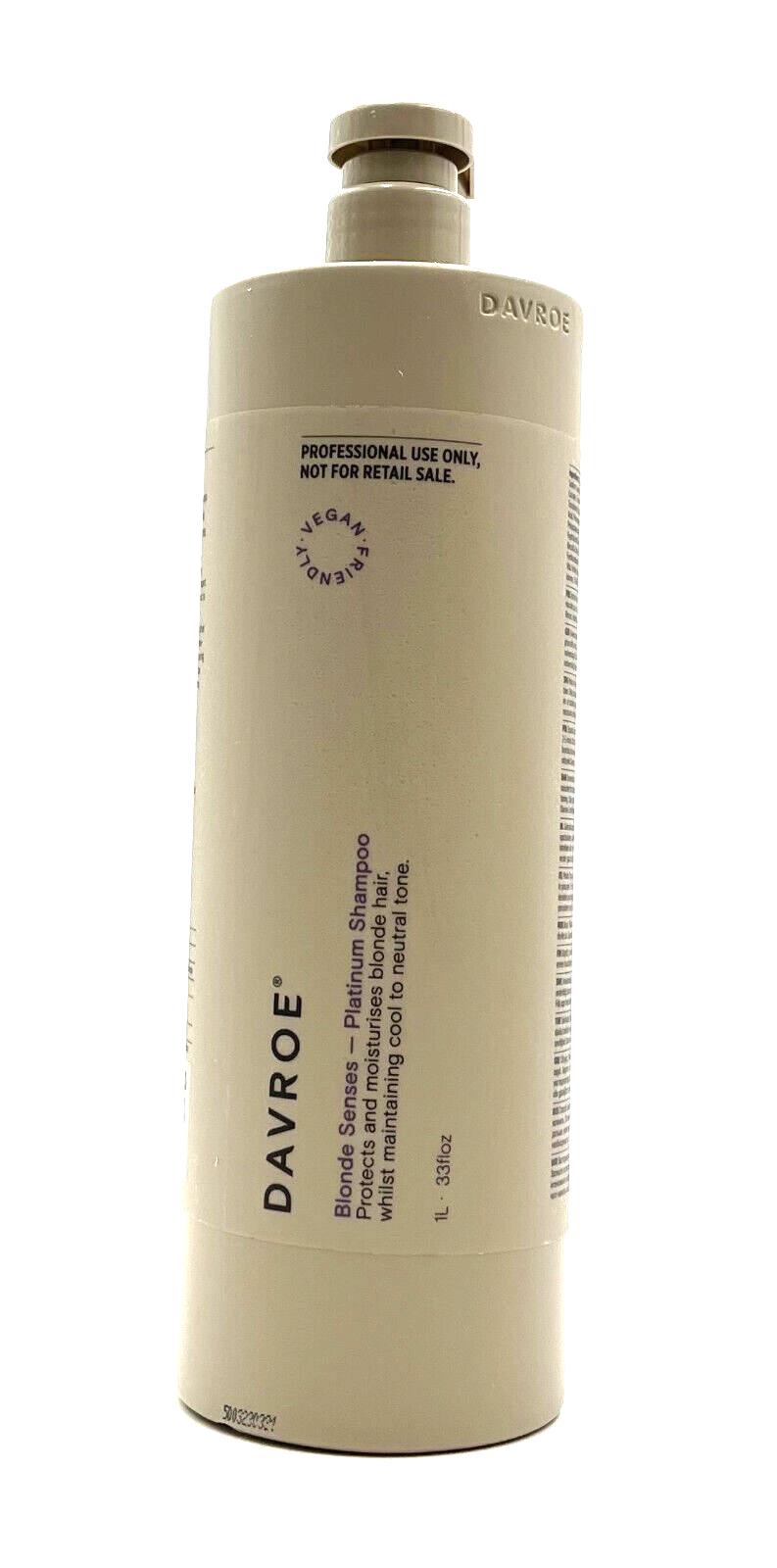 Davroe Blonde Senses Platinum Shampoo 33.8 oz