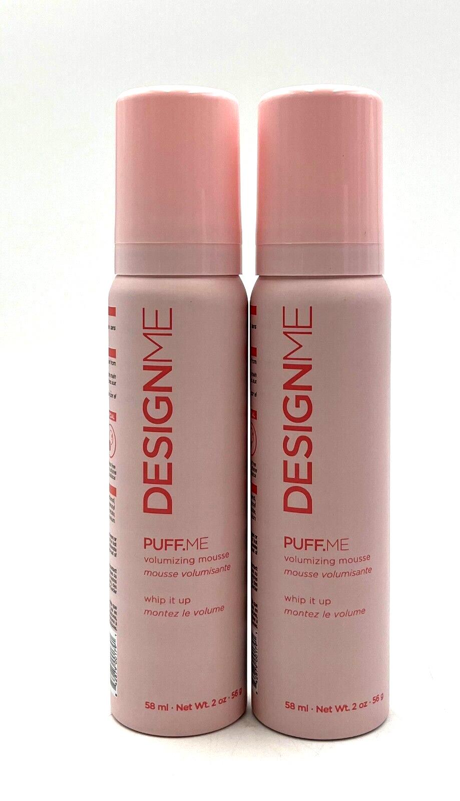 DesignMe Puff.Me Volumizing Mousse 2 oz-2 Pack