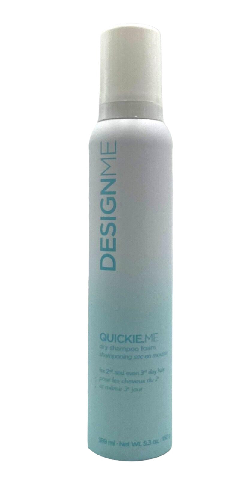 DesignMe Quick.Me Dry Shampoo Foam For 2nd Even 3rd Day Hair 5.3 oz