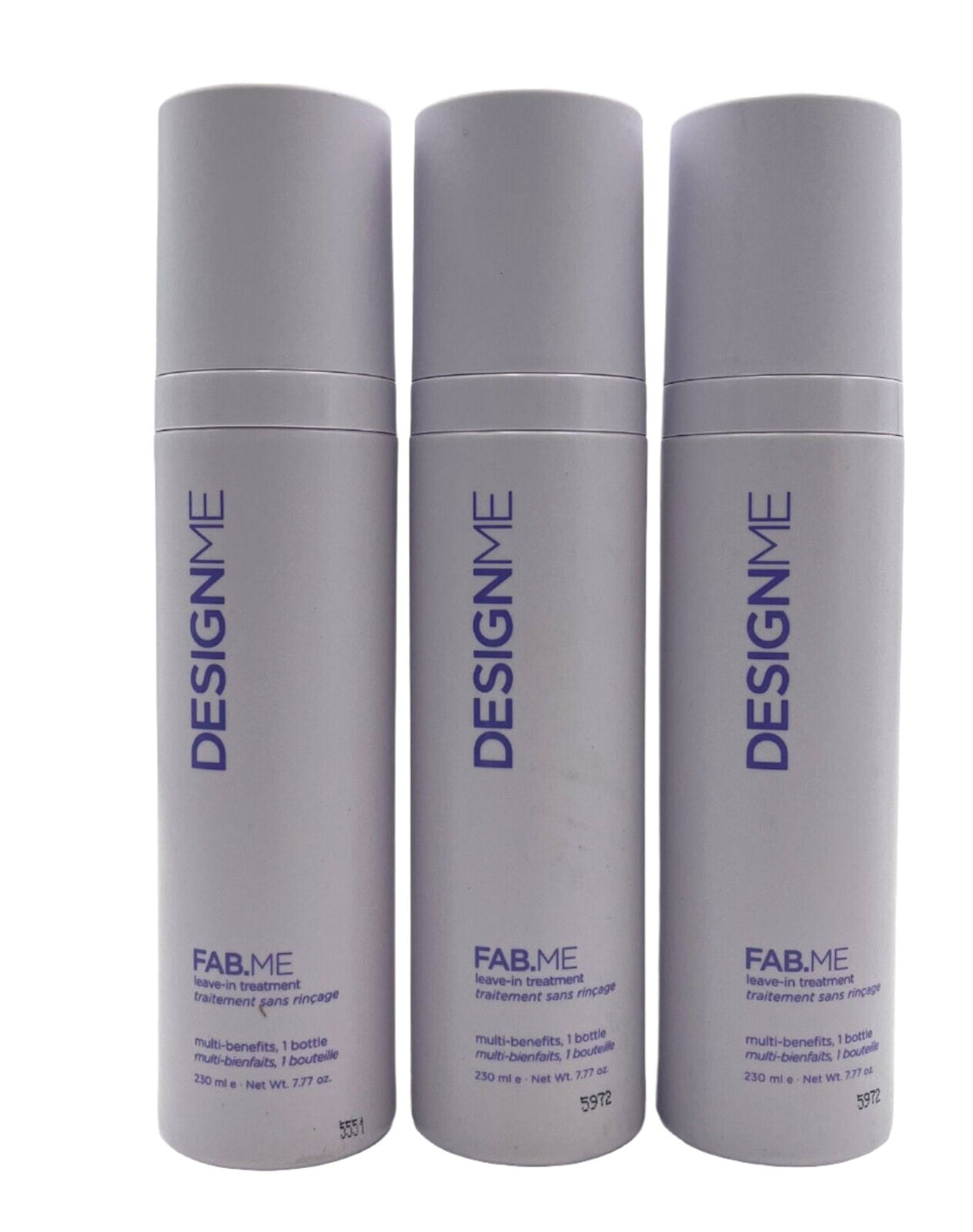 DesignMe Fab.Me Leave-In Treatment 7.77 oz-3 Pack