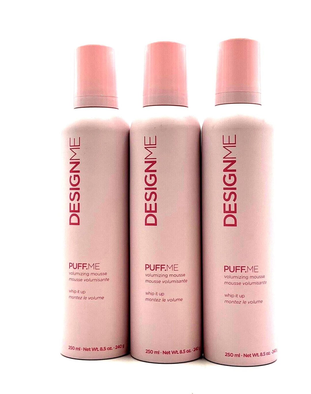 DesignMe Puff.Me Volumizing Mousse 8.5 oz-3 Pack