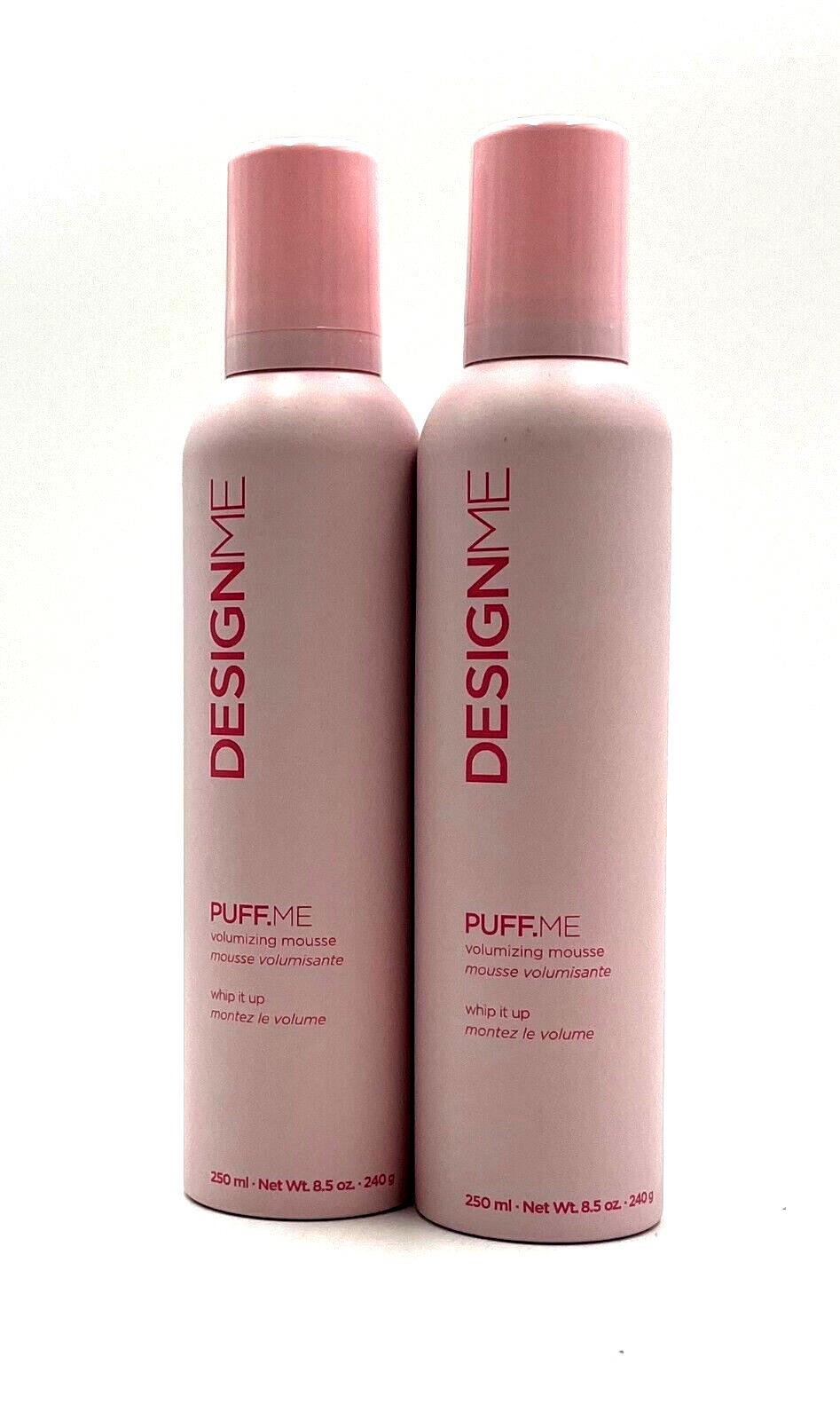 DesignMe Puff.Me Volumizing Mousse 8.5 oz-2 Pack