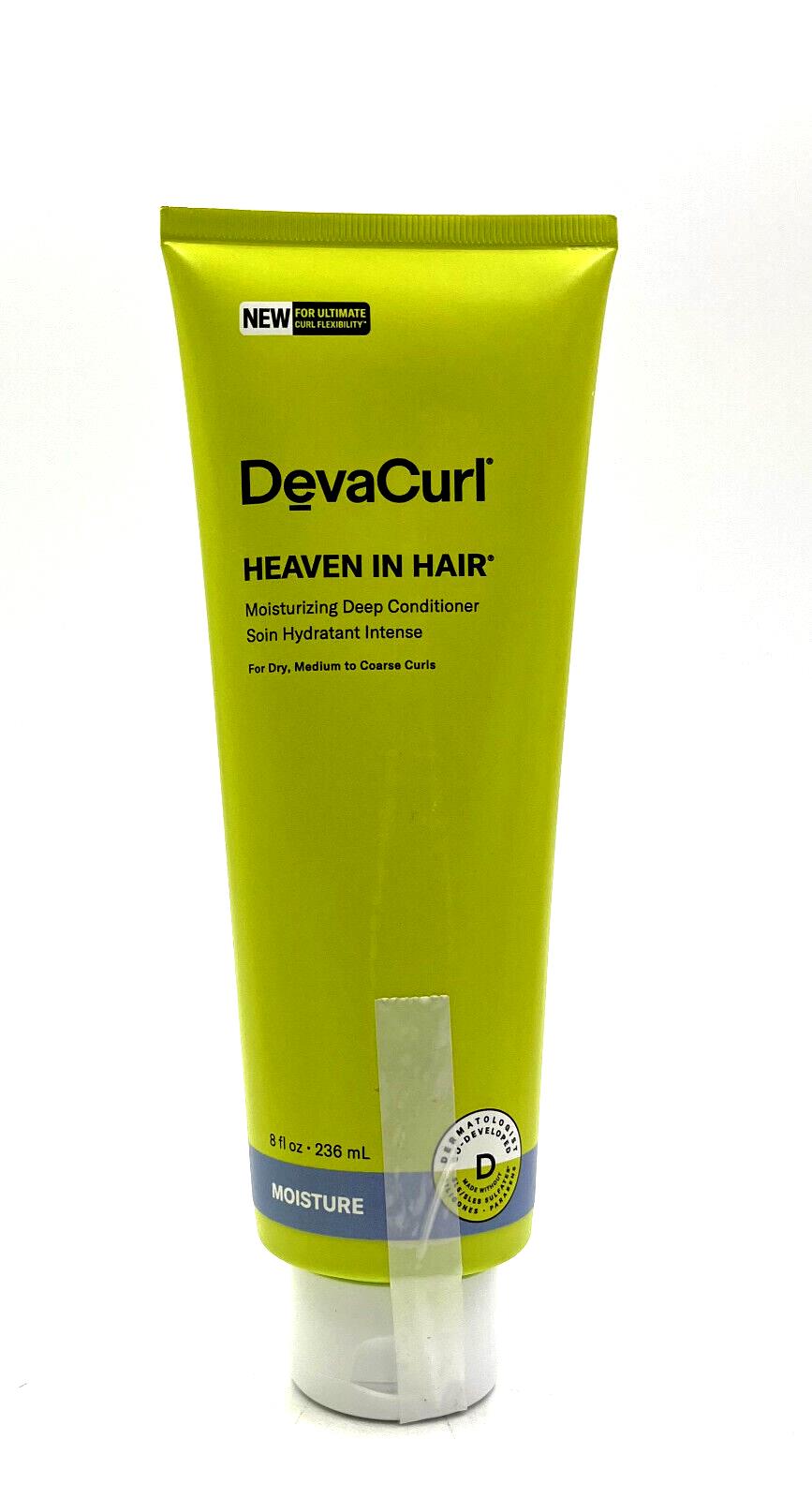 DevaCurl Heaven in Hair Moisturizing Deep Conditioner/Dry, Medium to Coarse 8oz