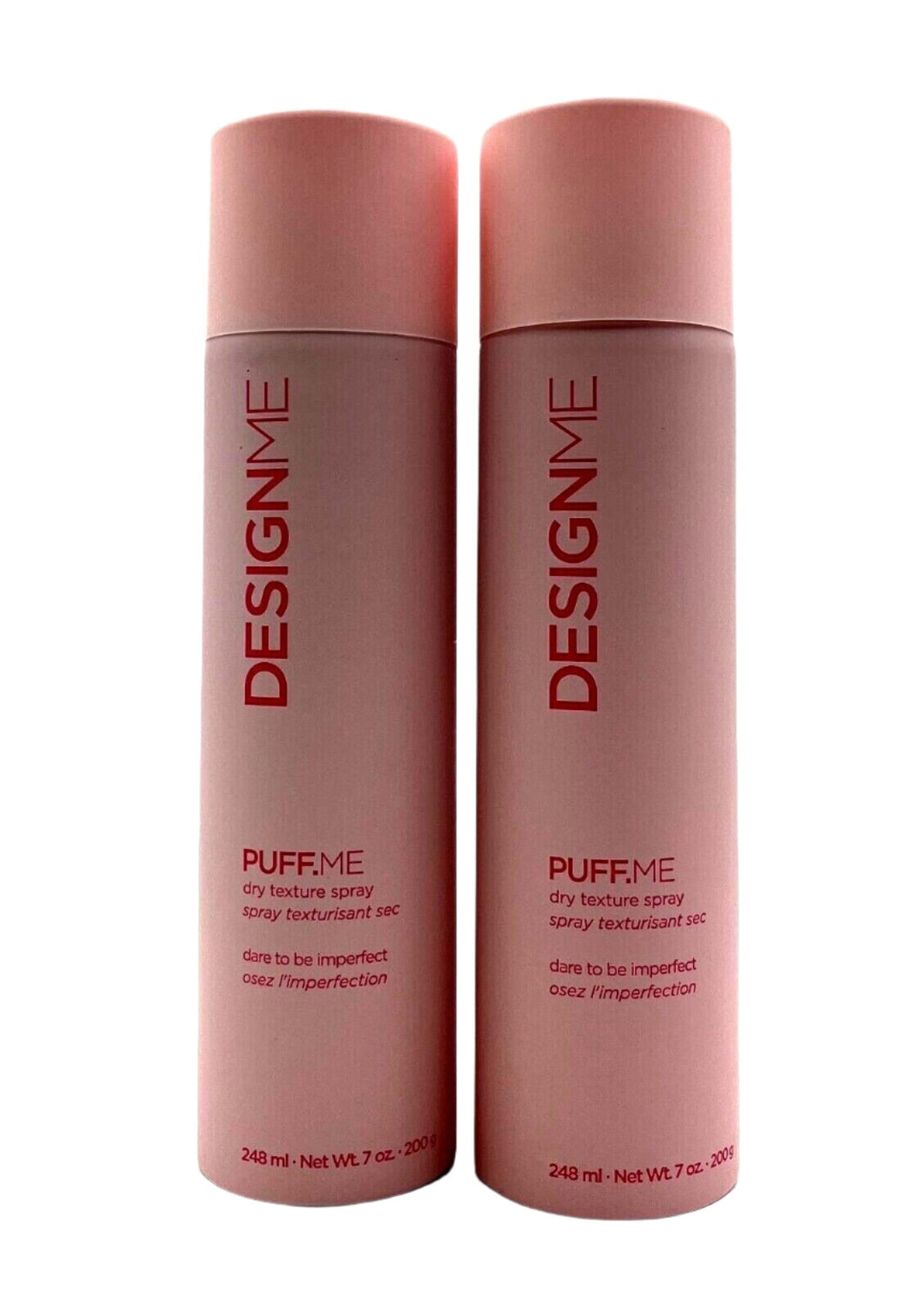 DesignMe Puff.Me Dry Texture Spray Dare To Be Imperfect 7 oz-2 Pack