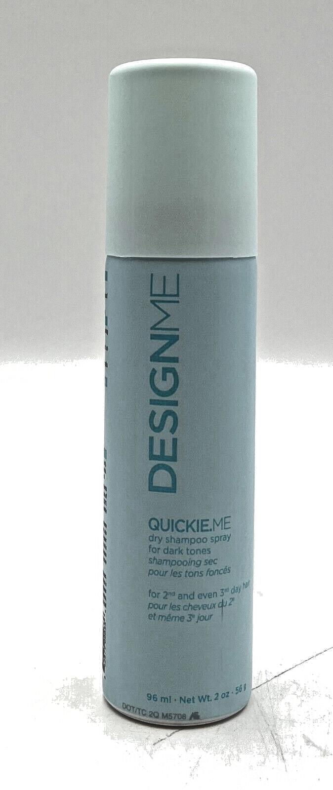 DesignMe Quickie Me Dry Shampoo Spray For Dark Tones 2 oz