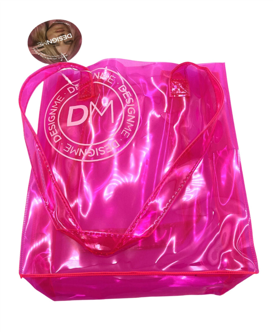 DesignMe Reusable Plastic Bag (9"x10"x3")